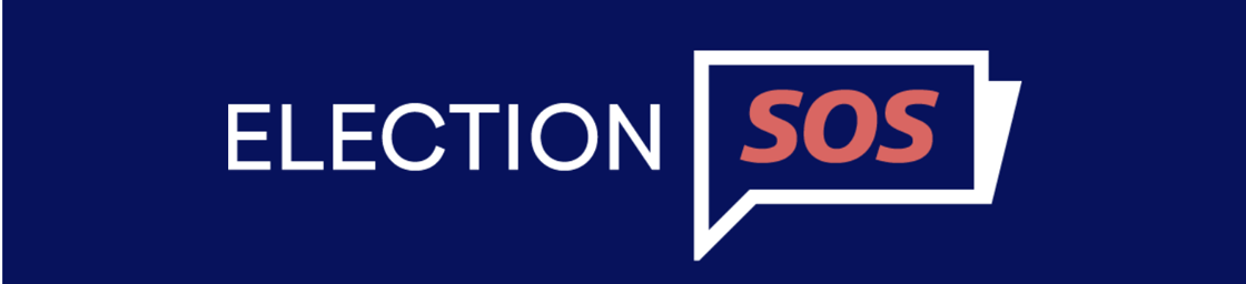 ElectionSOS blue background